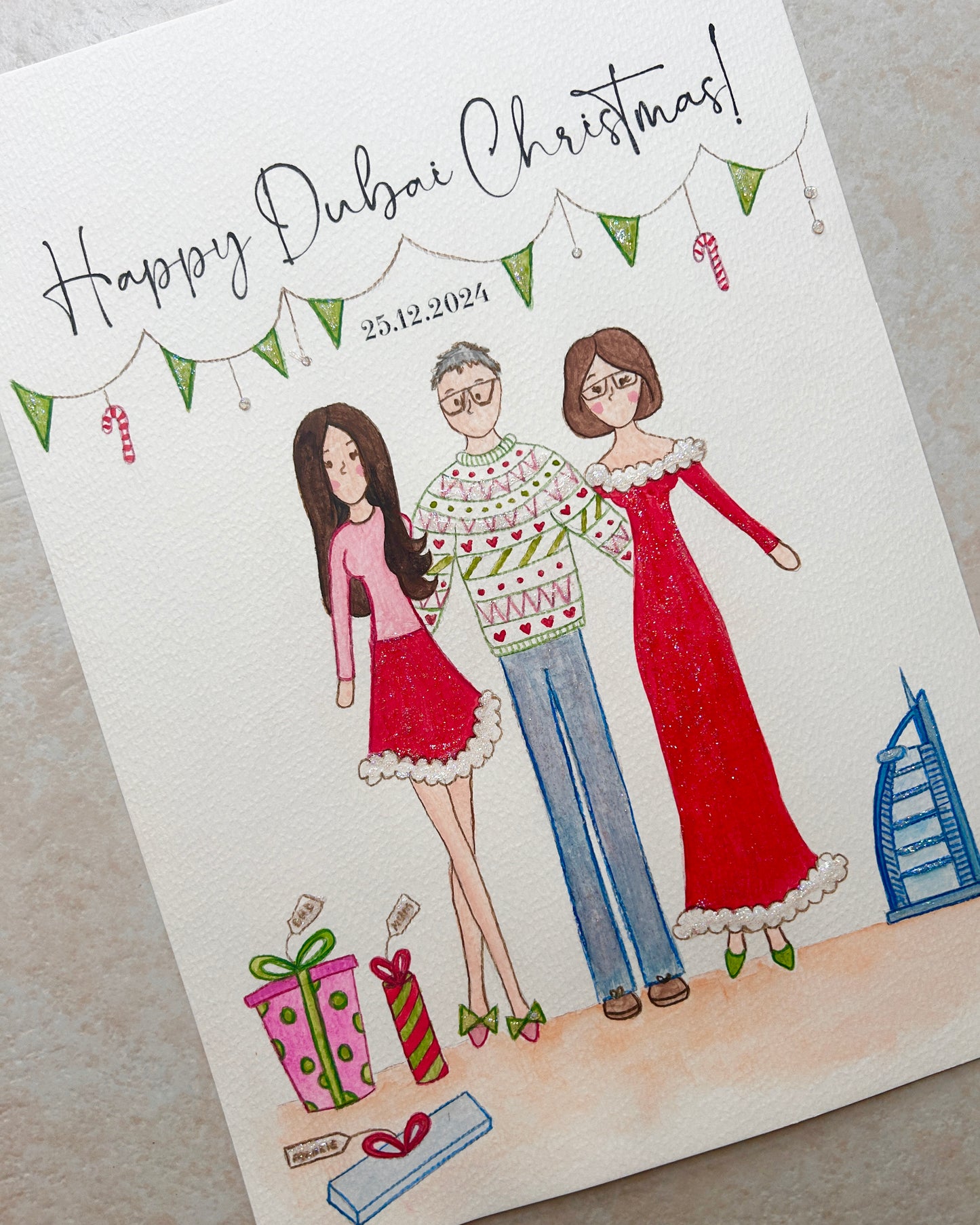 Hand Painted Bespoke Illustration
