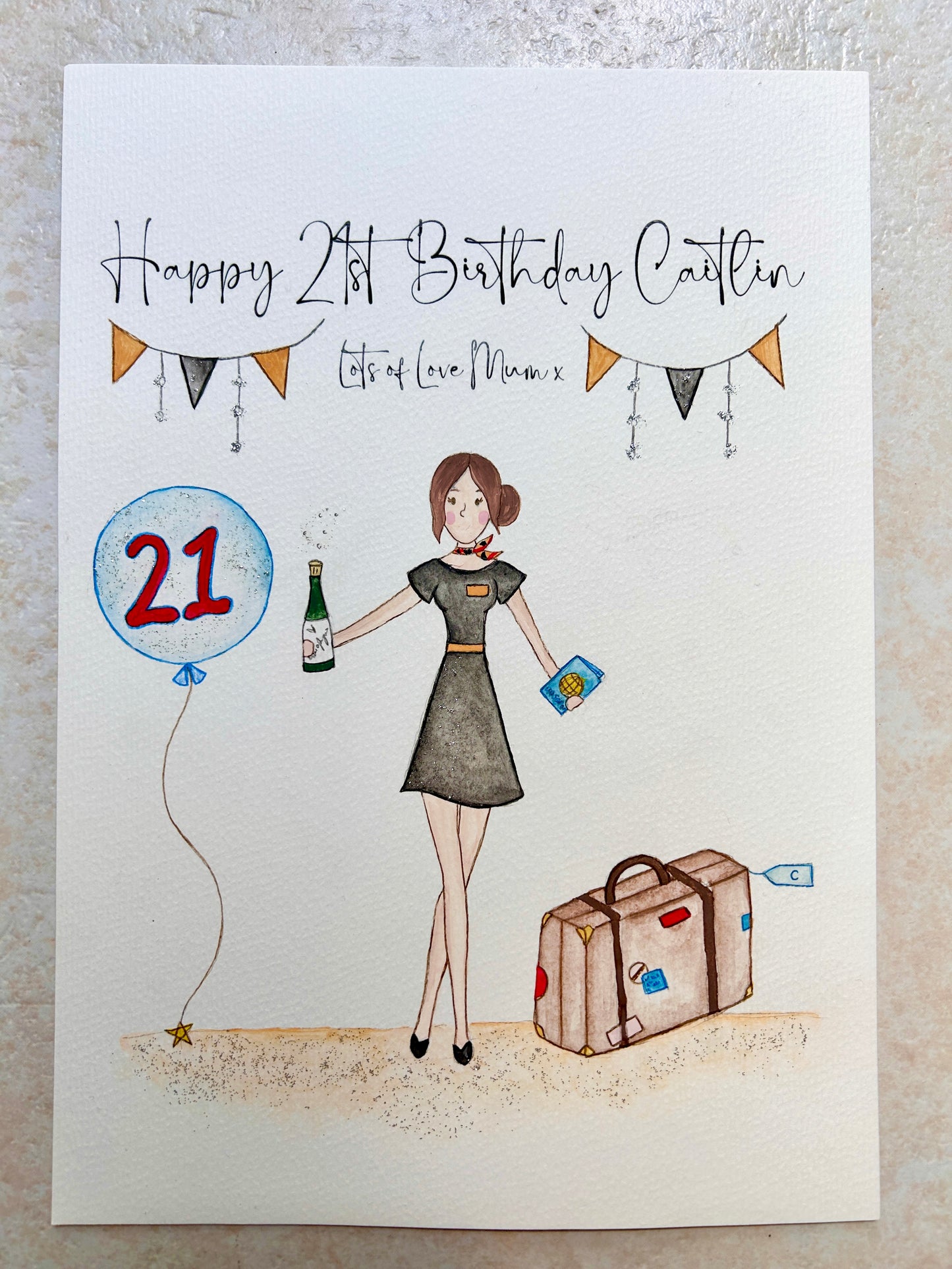 Hand Painted Bespoke Illustration